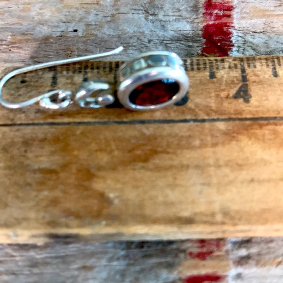 Sterling Silver Garnet Set - Picture 11 of 12
